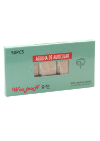 Agulha para Acupuntura auricular 1.5mm cx c/ 50 unid Woo Jeonog:image