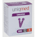 Lancetas - Uniqmed - com 100 un