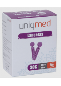 Lancetas - Uniqmed - com 100 unog:image