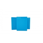 Placa Pequena p/ Ponto Auricular - DUX - Azul