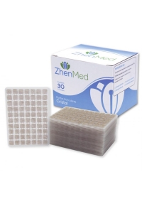 Ponto Cristal Micropore (caixa com 30 cartelas) - ZhenMedog:image