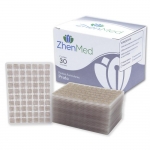 Ponto Prata micropore (caixa com 30 cartelas) - ZhenMed