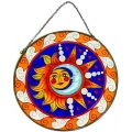 Mandala Formato Sol - Casal Sol e Lua(D)